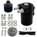 Oil Dipstick Hole Breathable Kettle with Breather Filter Universal Fuel Tank 300Ml Tank Separator Aluminum Alloy