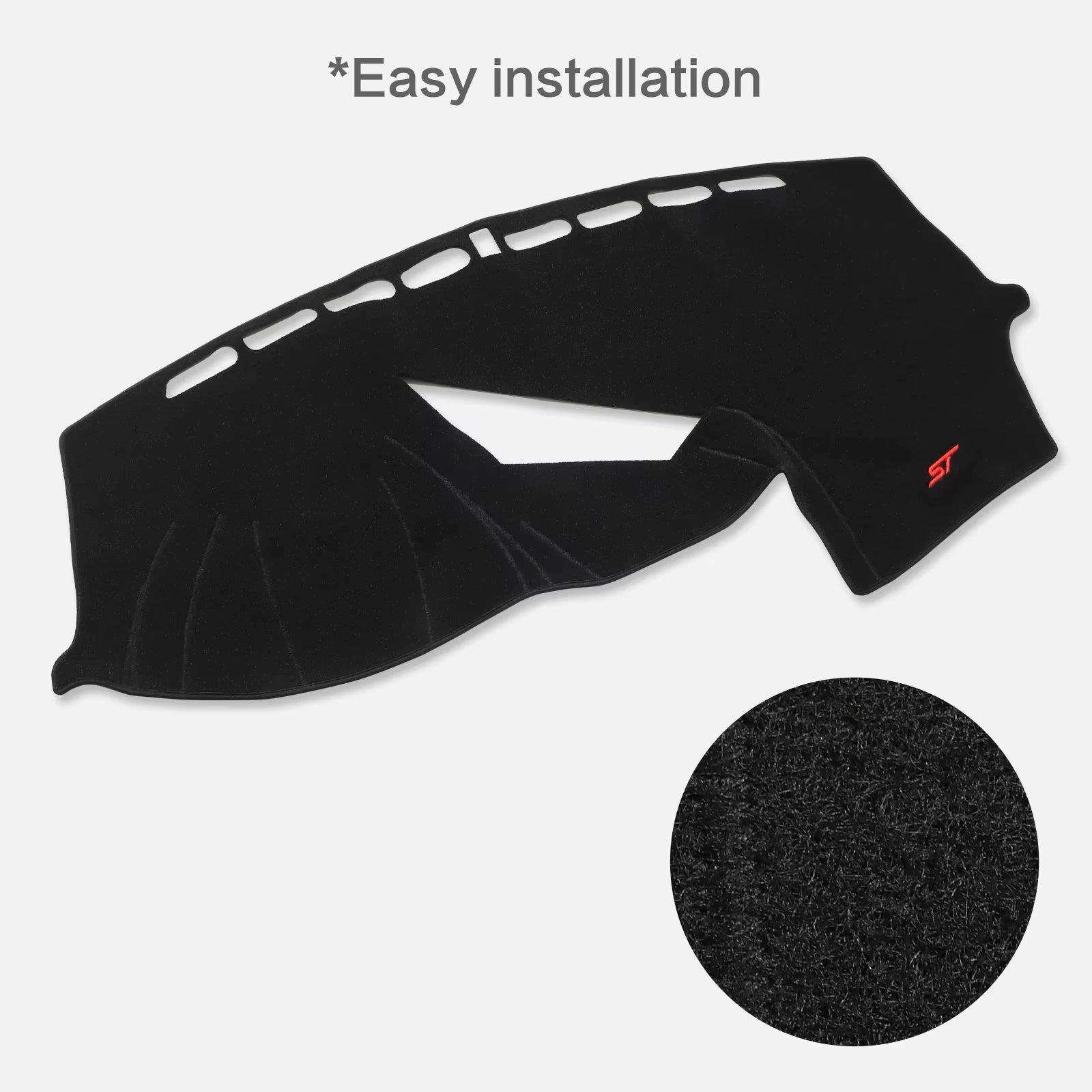 Car Dashboard Mat for Ford Focus ST RS 2012 2013 2014 2015 2016 2017 2018 Sunshade Protective Carpet Dash Mat Dashmat