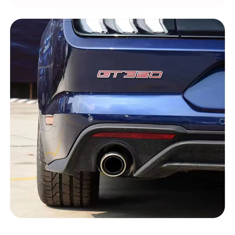 3D Metal Car Sticker GT Trunk Fender Logo Decals for Ford Mustang Shelby GT GT350 GT500 Badge Emblems Parts Accessories