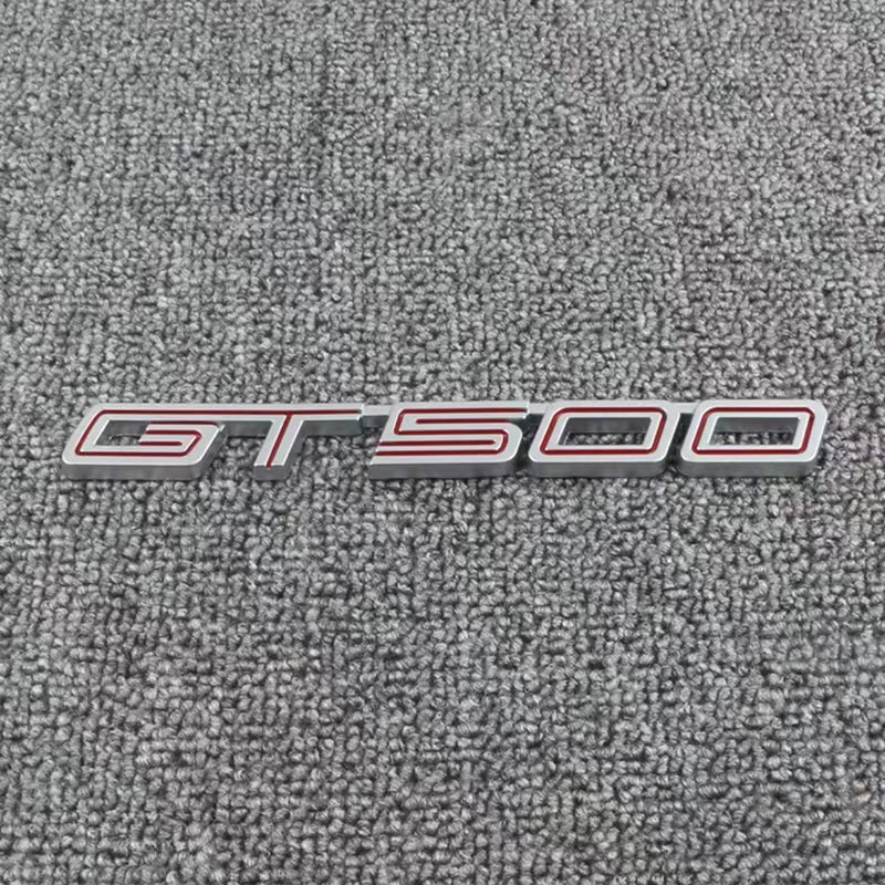 3D Metal Car Sticker GT Trunk Fender Logo Decals for Ford Mustang Shelby GT GT350 GT500 Badge Emblems Parts Accessories