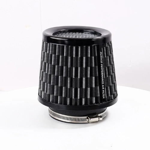 76MM 89MM 101MM High Flow Cold Cone Air Intake Filter 2.5Inch 3Inch 3.5Inch Universal Car Air Filter Modification for Race Car