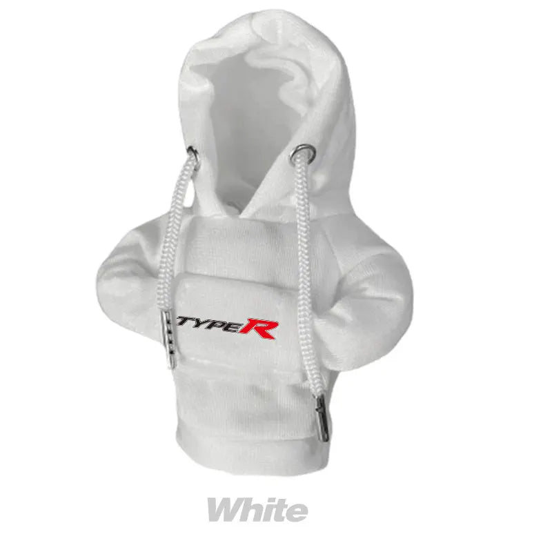 Hoodie Car Gear Shift Knob Cover Manual Handle Change Lever Cover for Honda TYPER Civic XR-V HR-V Accord Odyssey Auto Styling