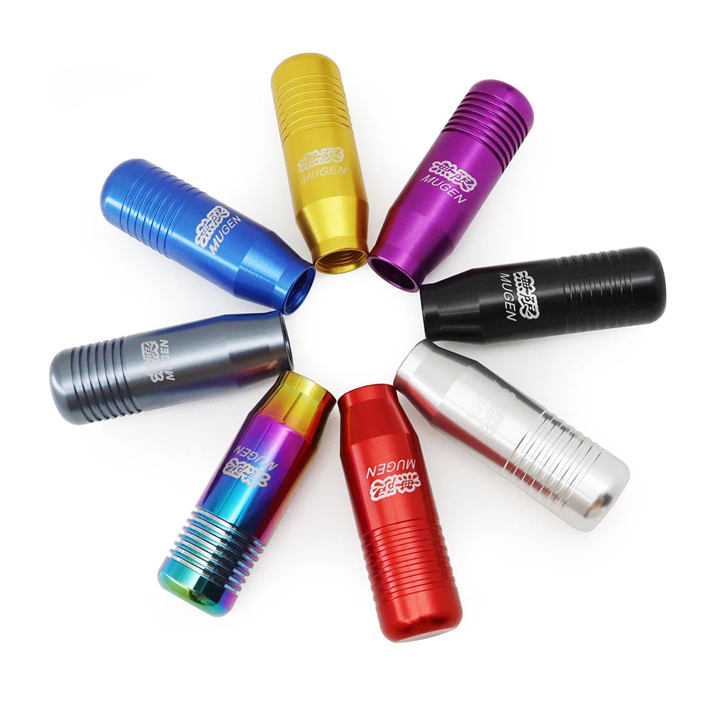 8 Color Universal Car Aluminum Manual Gear Shift Knob Stick Manual Transmission Gearstick Lever Shifter Knob 8.5CM