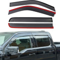 Low Profile Vent Visors for 2015-2024 Ford F150 & Raptor Crew Cab