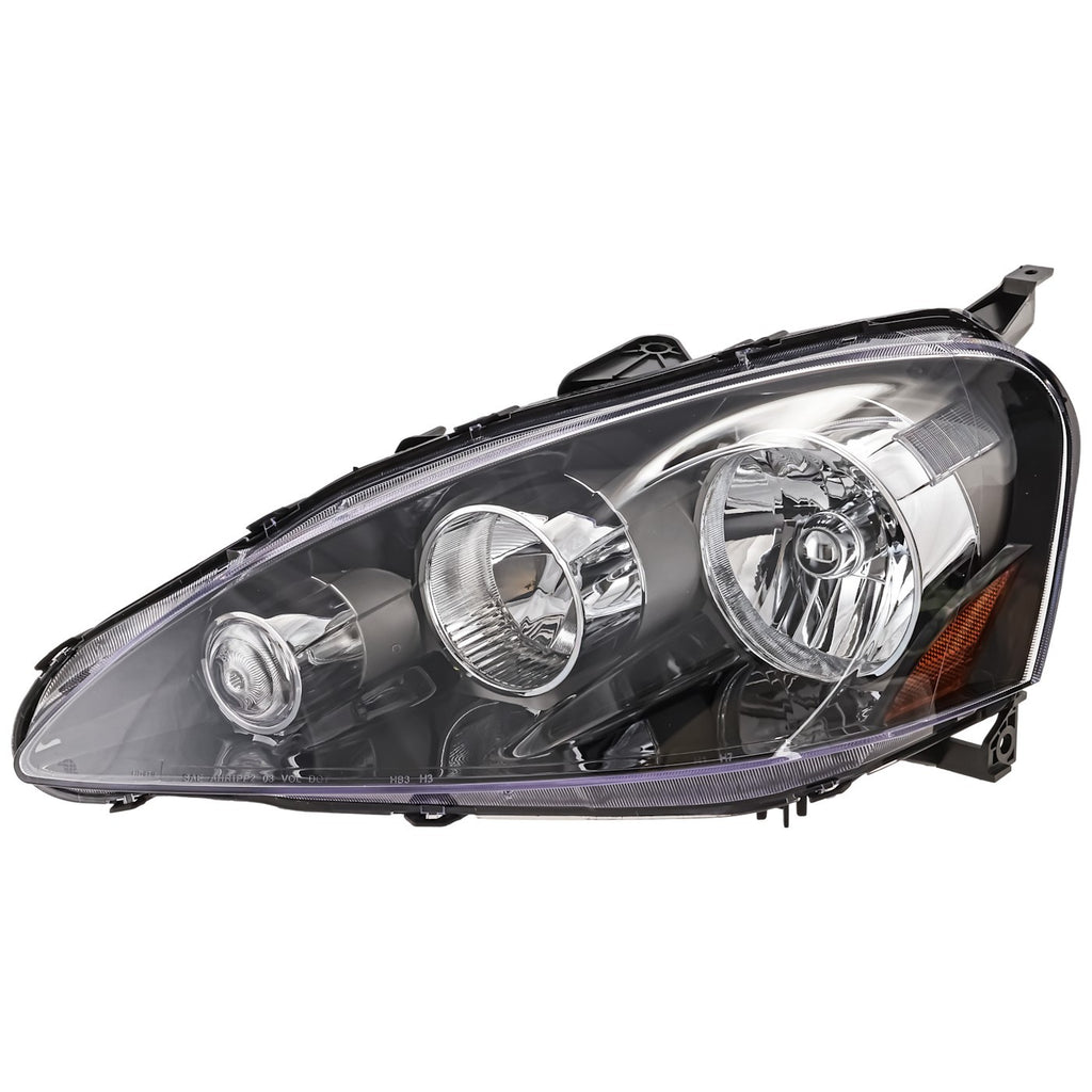 Driver and Passenger Side Headlight for Acura RSX 2005-2006 Halogen