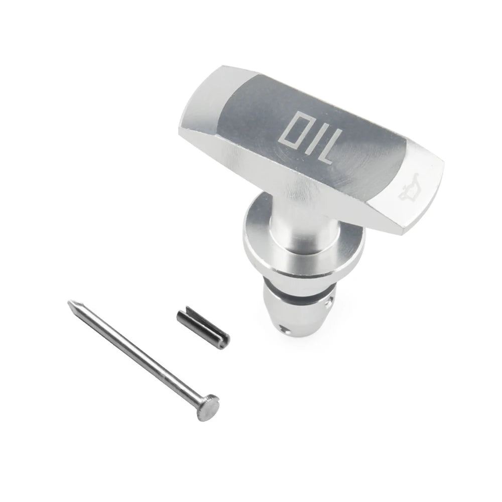 Billet Aluminum Car Oil Dipstick Pull Handle Automobile Replacement Engine Oil Handle for Ford Mustang GT V8