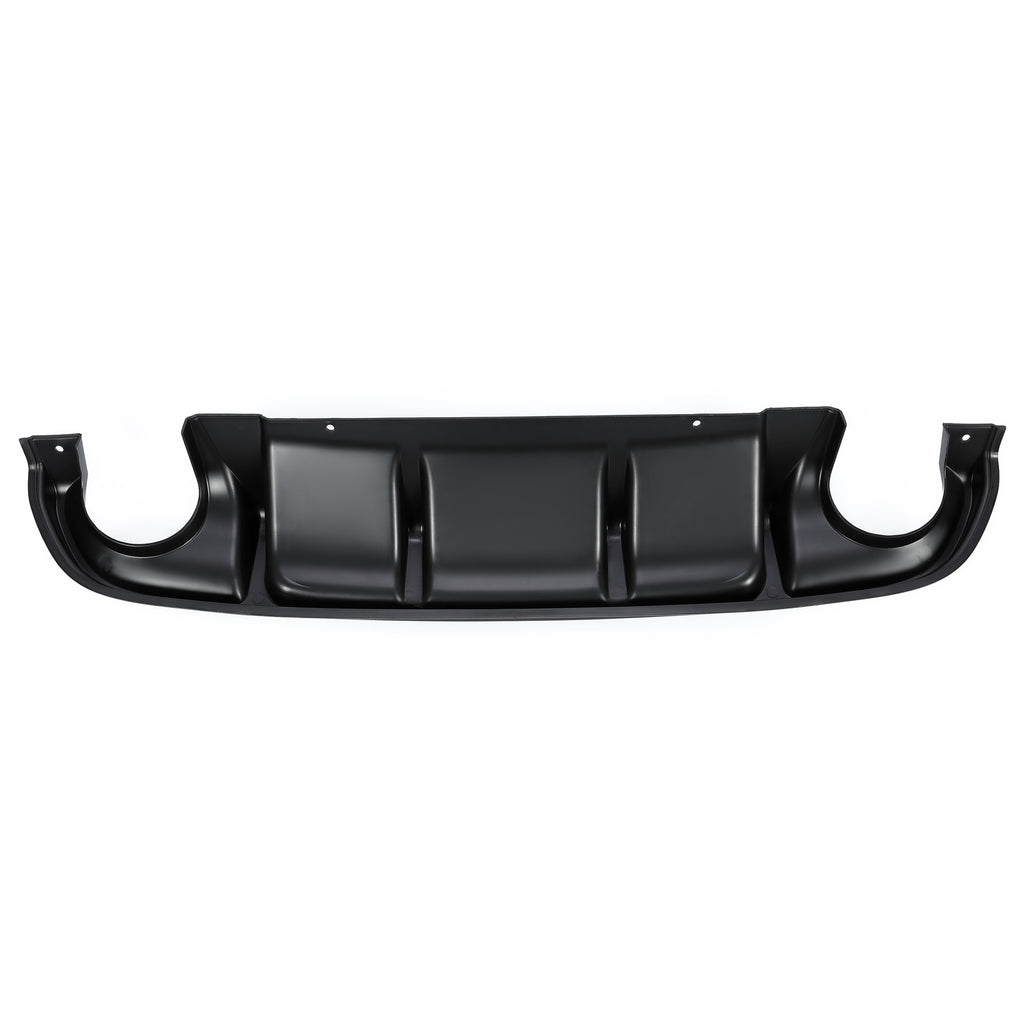 For 2014-2017 2015 2016 Infiniti Q50 Glossy Black Rear Bumper Diffuser Lip