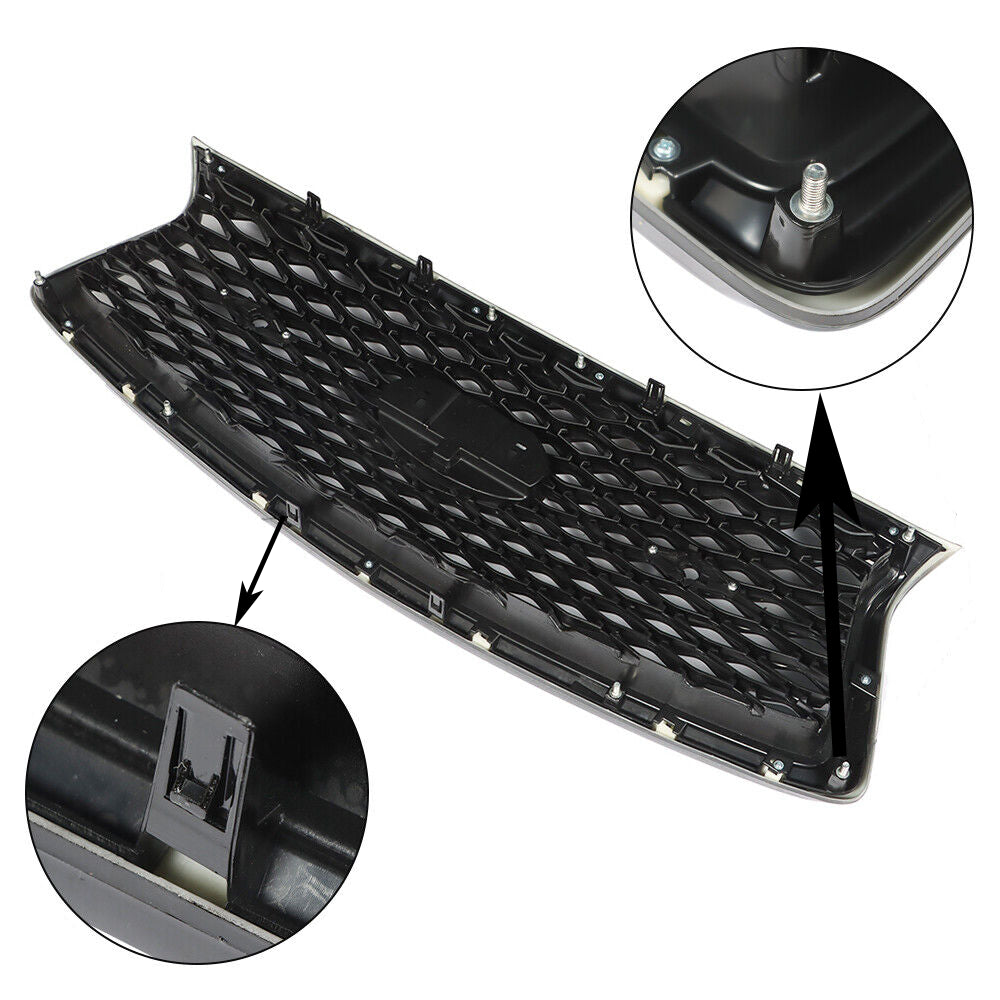 For 2018-2023 Infiniti Q50 Front Bumper Grille with Camera Hole F23106HH0C