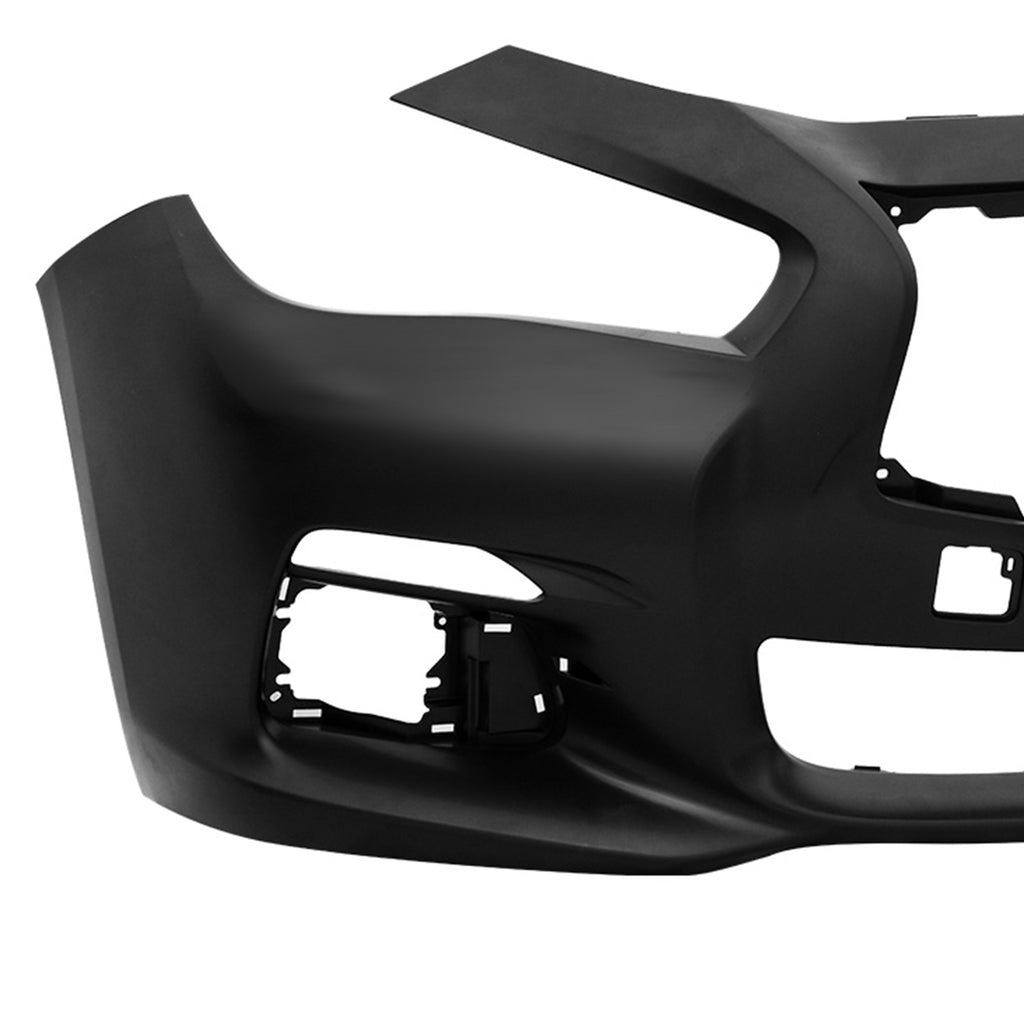 New Front Bumper Cover W/Front Upper & Lower Grille for Infiniti Q50 2014-2017