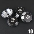 4PCS JDM ENKEI RPF1 Rim Cap 60Mm Clip Sport Wheel Center Cap ENKEI 15" Racing Wheel Cover Hub Cap Black & Silver