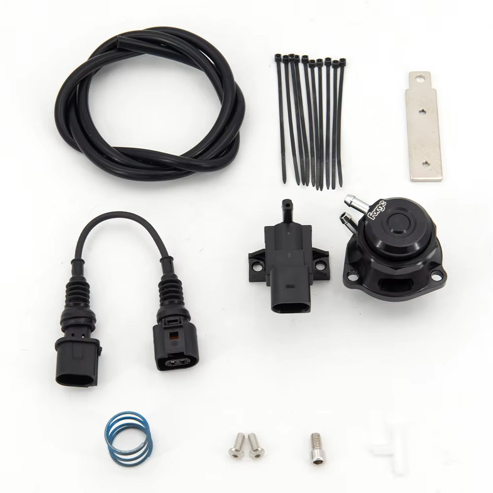 Blow off Valve with Adpater Kit for Audi Seat Skoda VW 1.8 and 2.0 TSI GTI Ea888 Gen2 Gen3 710D Mk7 BOV-050-BK