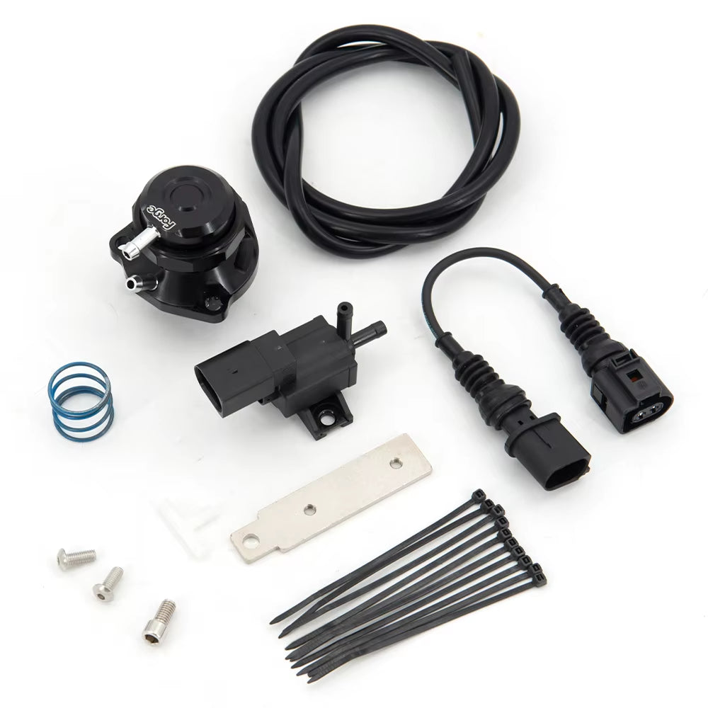 Blow off Valve with Adpater Kit for Audi Seat Skoda VW 1.8 and 2.0 TSI GTI Ea888 Gen2 Gen3 710D Mk7 BOV-050-BK