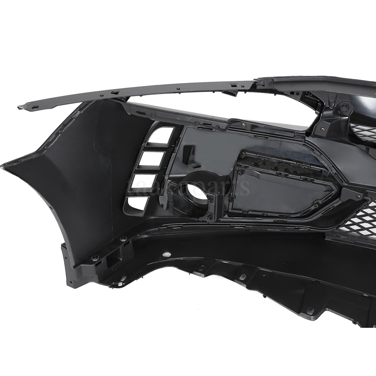 Type R Style Front Bumper Cover W/Grille W/Lip for 16-21 Honda Civic Sedan Coupe