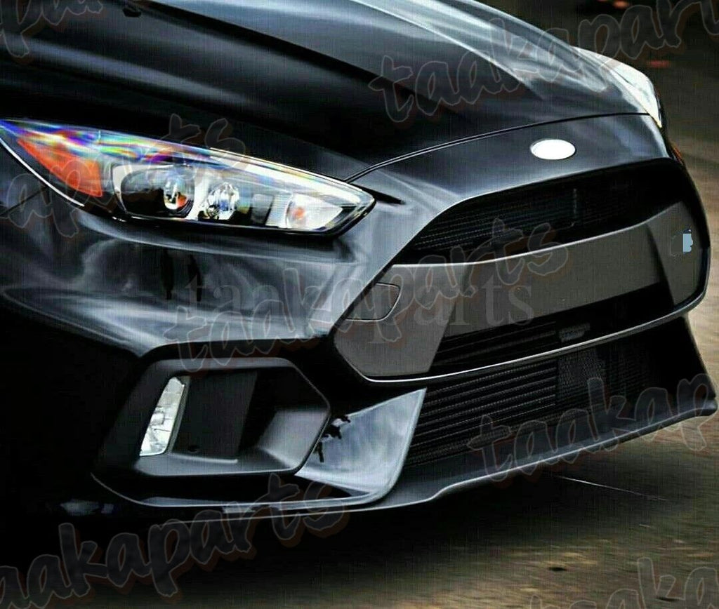 Front Bumper Cover Kit W/ Fog Light Upper Grill for 2015 2016 2017 Ford Focus RS