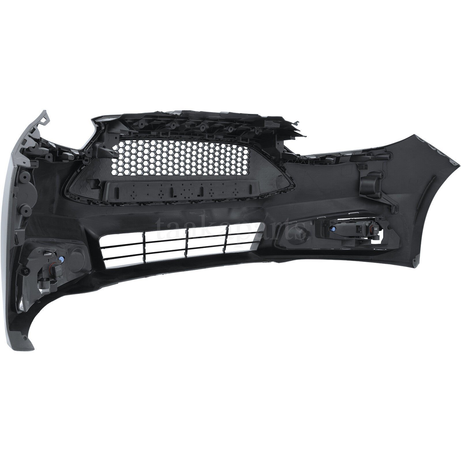 Front Bumper Cover Kit W/ Fog Light Upper Grill for Ford Focus ST 2015-2018