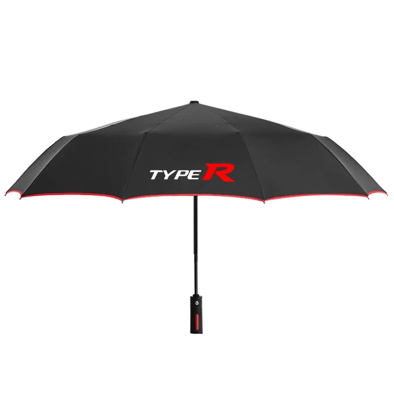 Car Portable Automatic Folding Windproof Sunshade Umbrella for Honda TYPE-R CIVIC ACCORD FIT PILOT CITY CRV HRV BRV Accessories