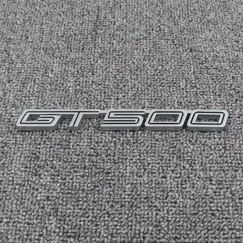 3D Metal Car Sticker GT Trunk Fender Logo Decals for Ford Mustang Shelby GT GT350 GT500 Badge Emblems Parts Accessories