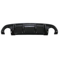 For 2014-2017 2015 2016 Infiniti Q50 Glossy Black Rear Bumper Diffuser Lip