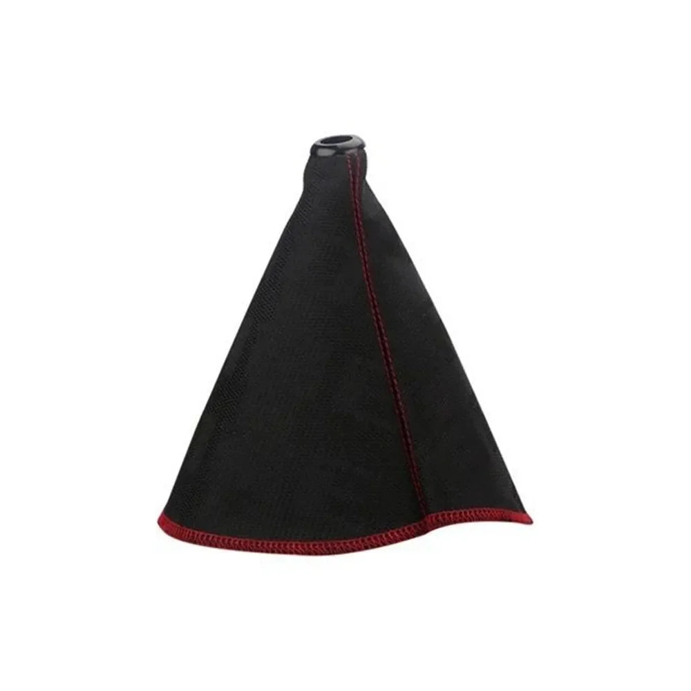 JDM Style Canvas Universal Shift Lever Knob Boot Cover Racing Shift Knob Collars