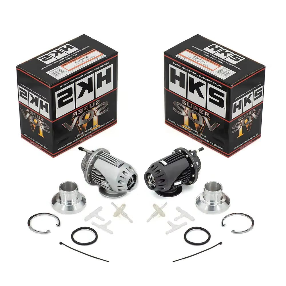 HKS Universal Blow off Valve BOV Turbo Performance Parts Original Box SQV 4 Sequential Blow Dump Blow off Adaptor