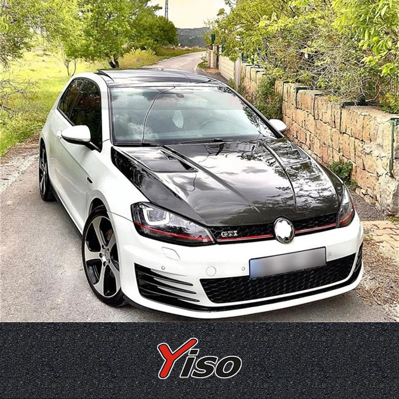 Suitable for GOLF 7 R GTI Rline Modified encirclement ASPEC Engine Cover GOLF 7 R GTI Rline Carbon fiber ASPEC HOOD