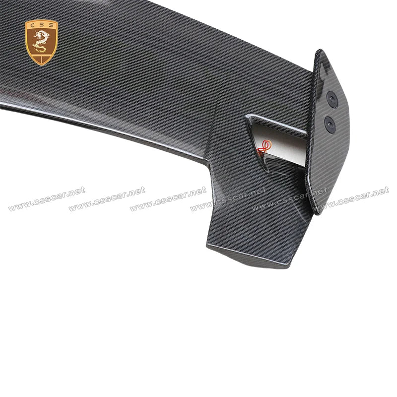 Car Rear Roof Trunk Spoiler Wing Tail Fixed Wind Wing For Lamborghini URUS Old To New P Style Dry Carbon Fiber Top Wing Lip