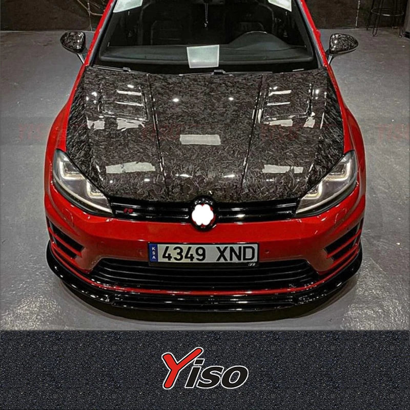 Suitable for GOLF 7 R GTI Rline Modified encirclement ASPEC Engine Cover GOLF 7 R GTI Rline Carbon fiber ASPEC HOOD