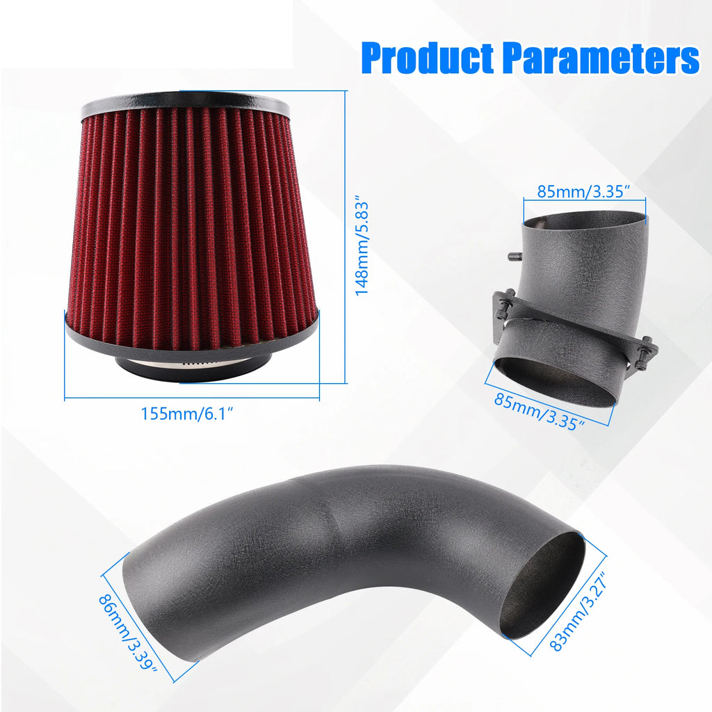 turbo Cold Air Intake System for 245hp 2.0Tsi EA888 EVO4 gen4 2022 VW MK8 Golf GTI 8Y Audi A3