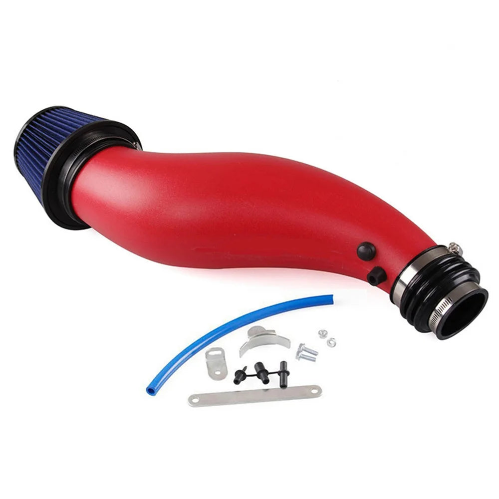 Car Air Intake Pipe For Honda Civic 92-00 EK EG Air Filter Intake Pipe Black Red Blue Real Carbon