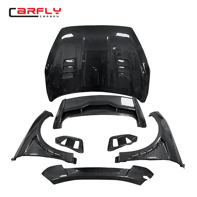 Factory Custom CFRP Upgrade Vented Carbon Fiber Fenders for Ford Focus 2015-2018 ST