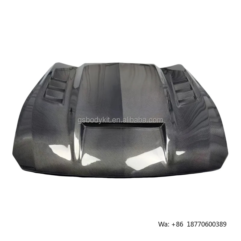 For Ford Mustang S650 GT Dark Horse 2024-2025 High-quality TF-style Carbon Fiber Vented Hood, Engine Cover, Body Kit