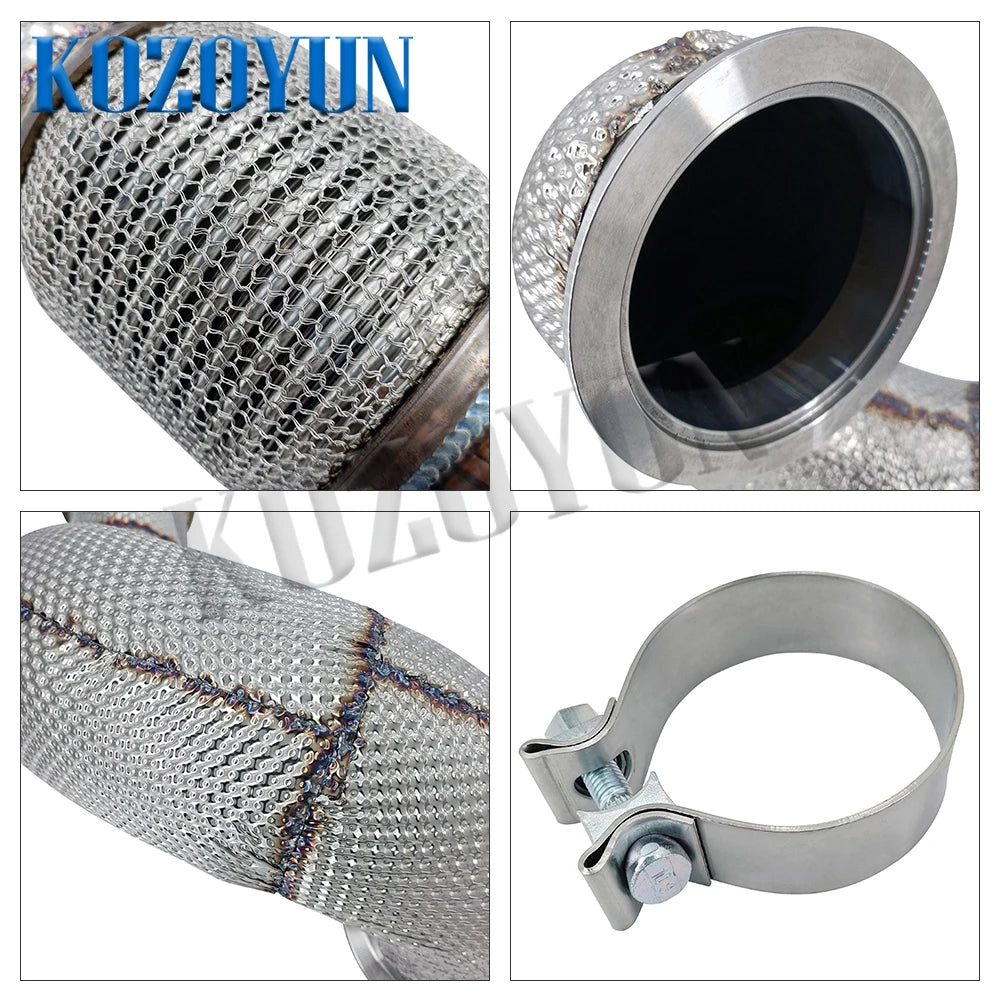 Downpipe CAT Turbo Pipe for MK8 VW GTI 8Y Audi A3 EVO4 FWD 2020+