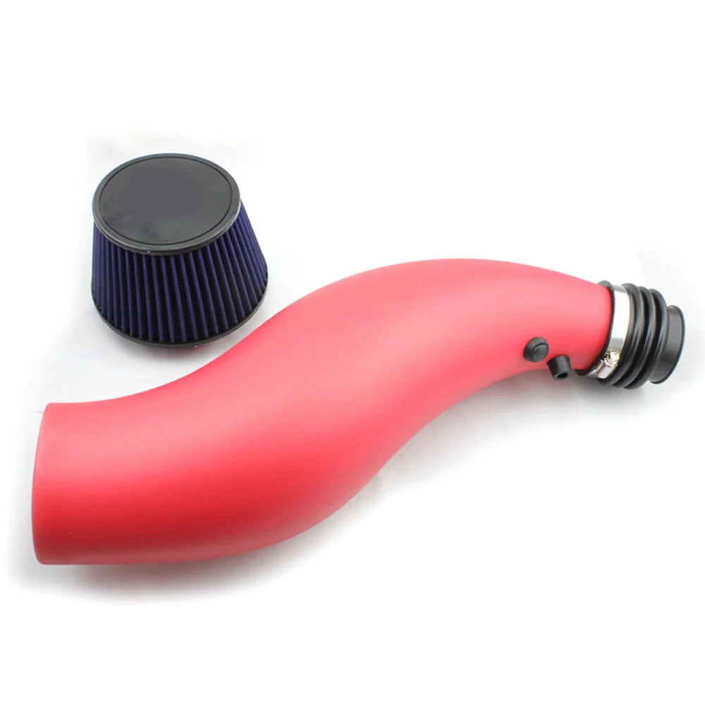 Car Air Intake Pipe For Honda Civic 92-00 EK EG Air Filter Intake Pipe Black Red Blue Real Carbon