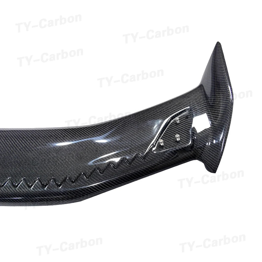 For Honda Type R FL5 2022+ MD Style Real Black Red Carbon Fiber Rear Trunk Spoiler Wing FL5 Carbon Fiber Accessories Bodykit