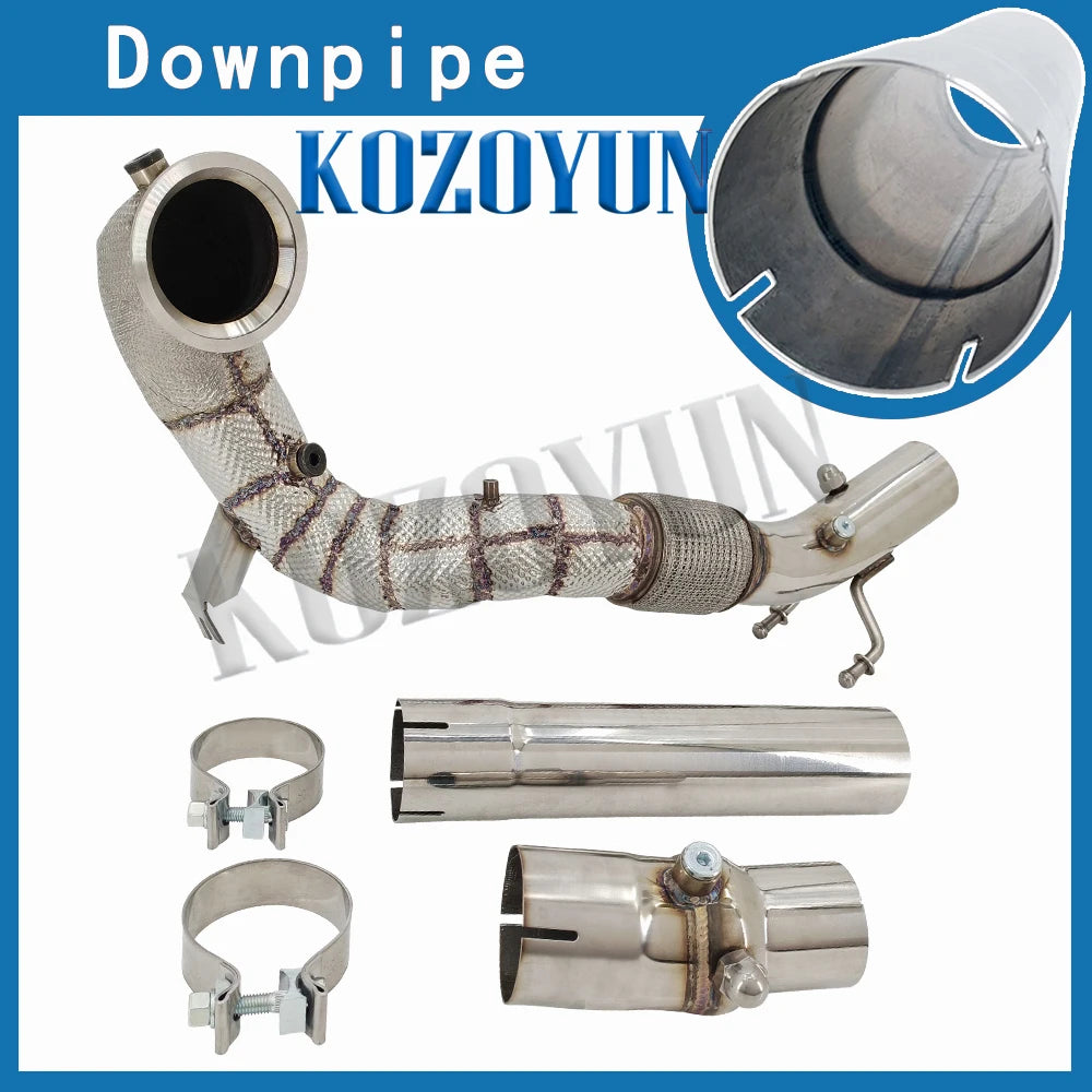 Downpipe CAT Turbo Pipe for MK8 VW GTI 8Y Audi A3 EVO4 FWD 2020+