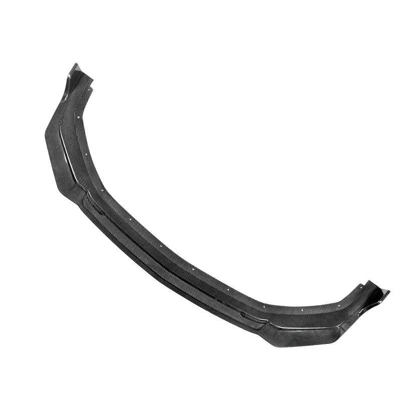 2024 2025 For Mustang GT Front Bumper Lip Genuine Carbon Fiber Exterior Decoration
