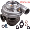 GT3076 GT3076R Universal Turbocharger Dual Ceramic Ball Bearing Turbine AR 0.82