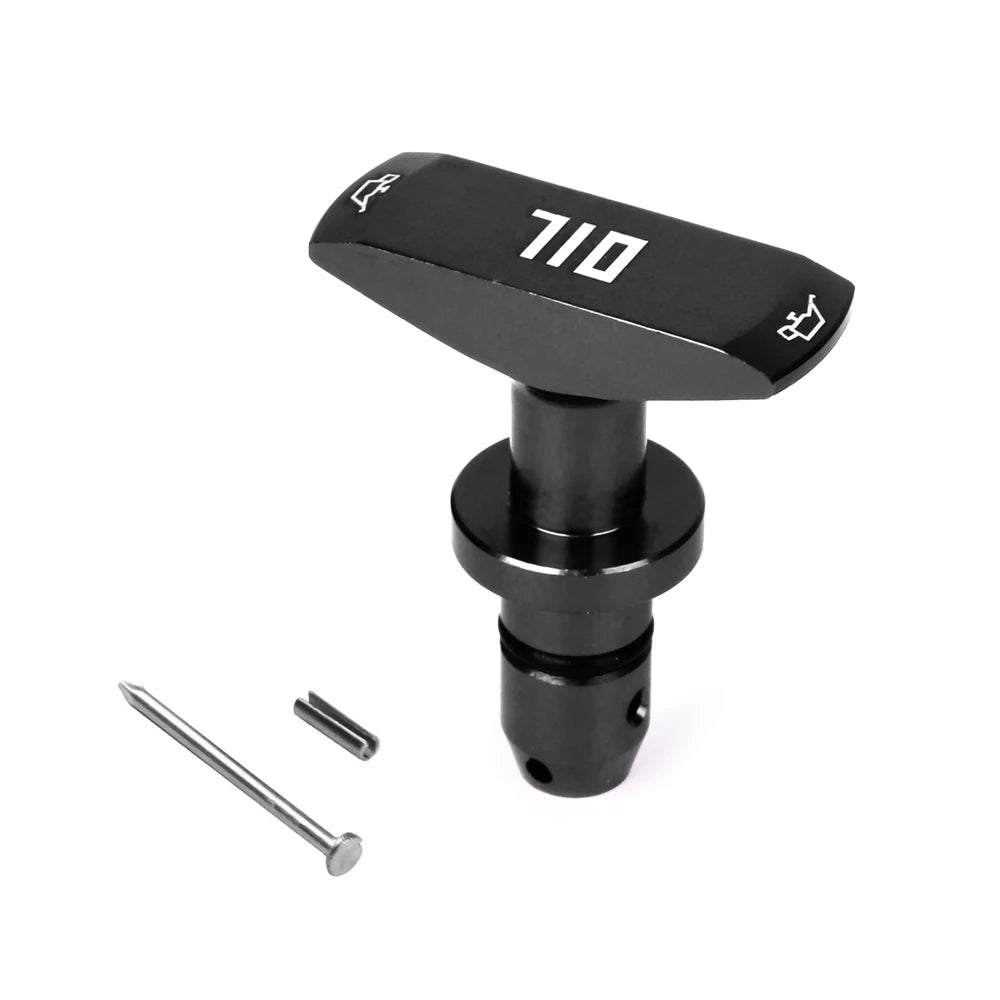 Billet Aluminum Car Oil Dipstick Pull Handle Automobile Replacement Engine Oil Handle for Ford Mustang GT V8