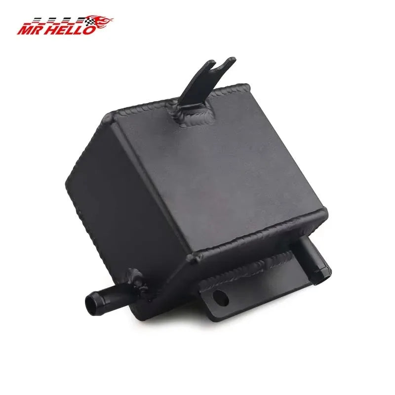 Silver/Black Aluminum for Subaru Impreza Coolant Expansion Tank WRX 2.0L Turbo EJ205 EJ255 2002-2007 / STI 2.5L 2004-2016