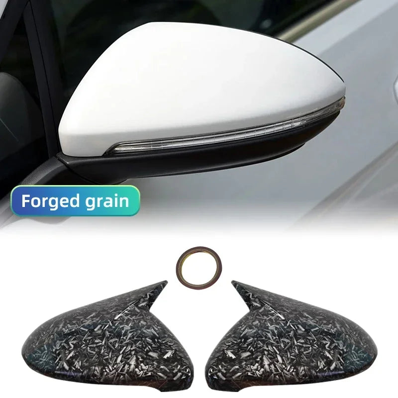 For VW Golf 7 MK7 MK7.5 GTI R GTE GTD 2014-2019 Rearview Mirror Cover Side Mirror Caps Car Accessories
