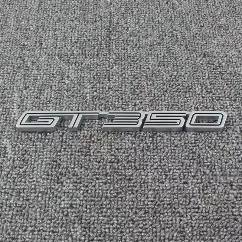 3D Metal Car Sticker GT Trunk Fender Logo Decals for Ford Mustang Shelby GT GT350 GT500 Badge Emblems Parts Accessories