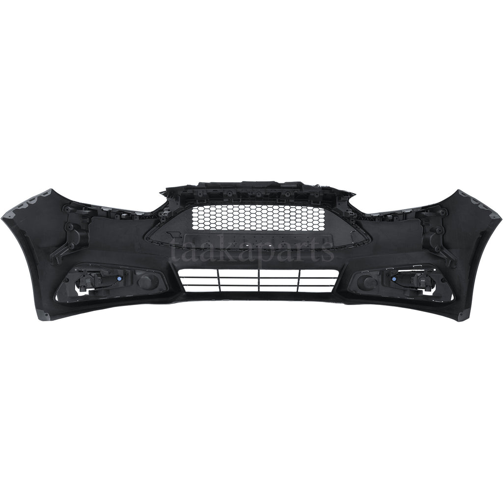 Front Bumper Cover Kit W/ Fog Light Upper Grill for Ford Focus ST 2015-2018