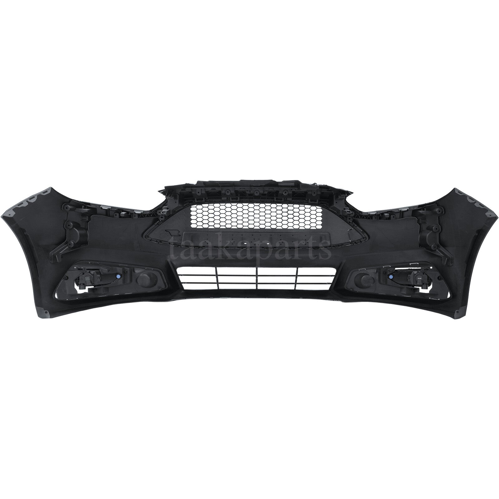 Front Bumper Cover Kit W/ Fog Light Upper Grill for Ford Focus ST 2015-2018