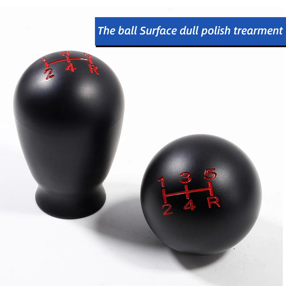 5/6 Speed Gear Shifter Lever Head Knob for Honda Civic Type R FK8 FL5 Fit GD3 GK5 GE8 GR9 Tear Drop Shape Manual Transmission