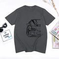 Fashion Hot Salejapanese Classic Car Wrx Sti JDM TUNER CAR APPAREL TURBO SUBIE IMPREZZA AUTOMOTIVE T-SHIRT Cotton O Neck Top Tee
