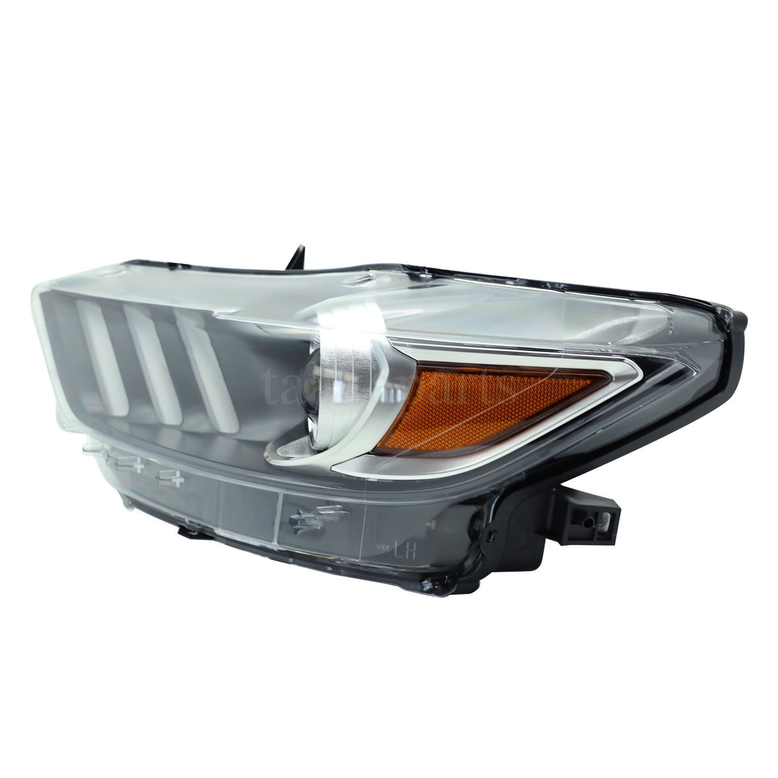 Front Left Headlight Hid/Xenon for 2015 2016 2017 Ford Mustang Driver W/LED DRL