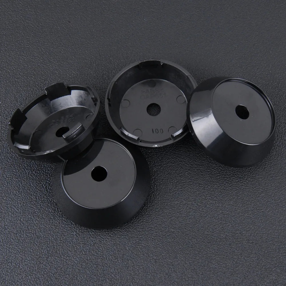 4PCS JDM ENKEI RPF1 Rim Cap 60Mm Clip Sport Wheel Center Cap ENKEI 15" Racing Wheel Cover Hub Cap Black & Silver