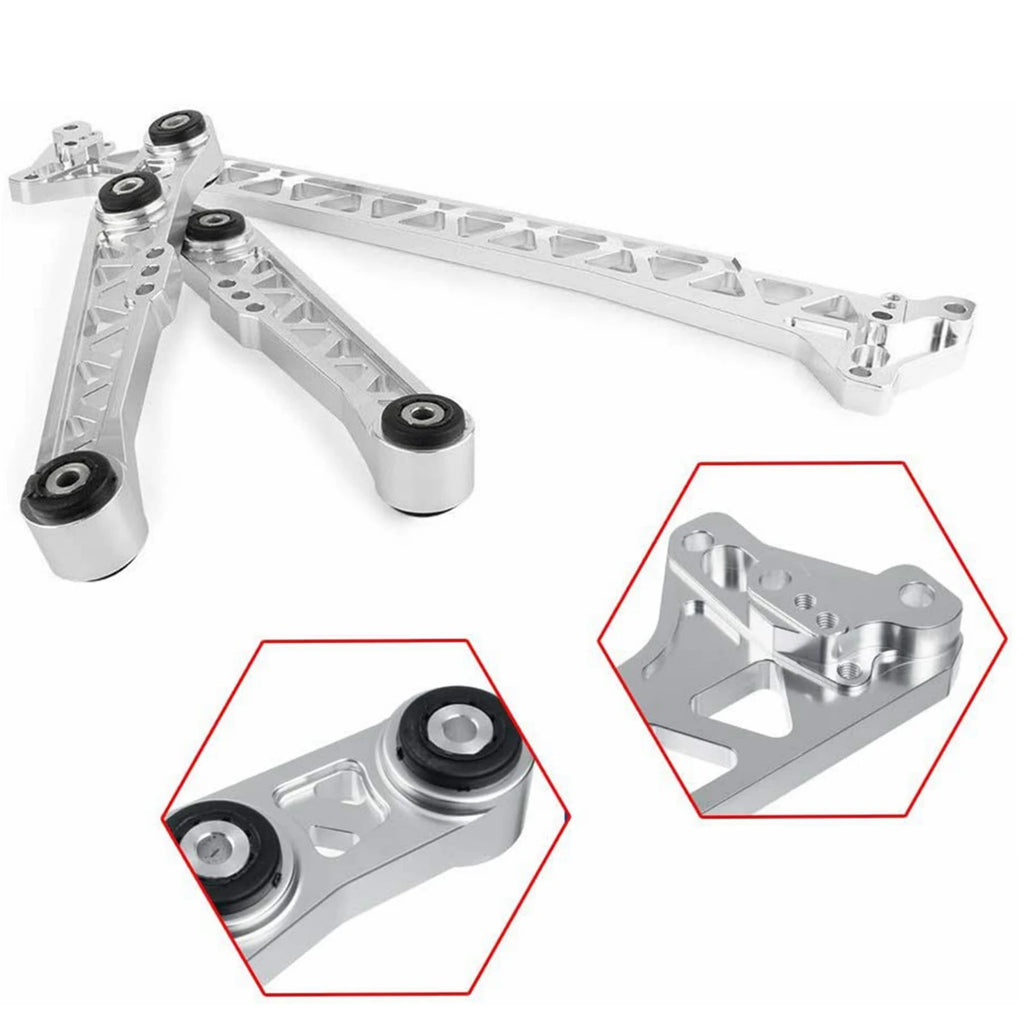 ​Hot Sale Chassis Parts Billet Rear Lower Control Arms + Subframe Brace for Honda Civic EG 92-95 or 1994-2001 Acura Integra