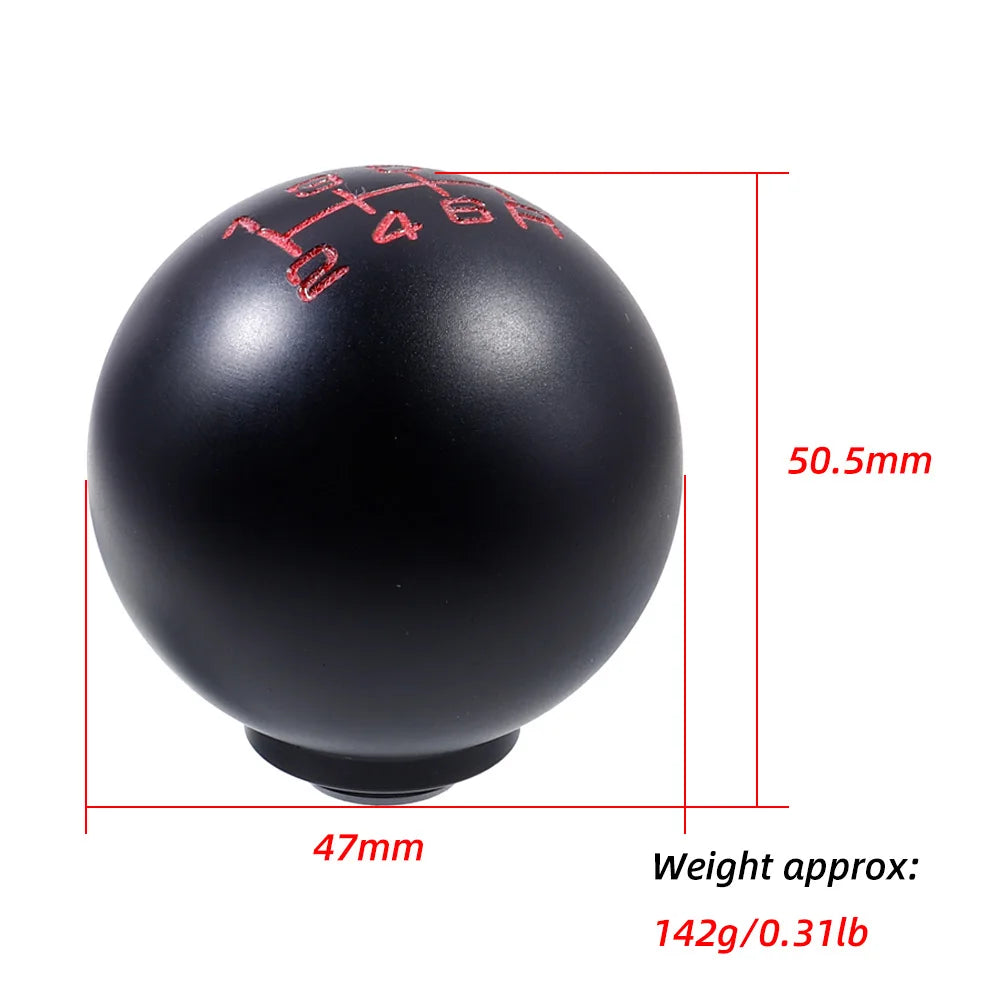 5/6 Speed Gear Shifter Lever Head Knob for Honda Civic Type R FK8 FL5 Fit GD3 GK5 GE8 GR9 Tear Drop Shape Manual Transmission