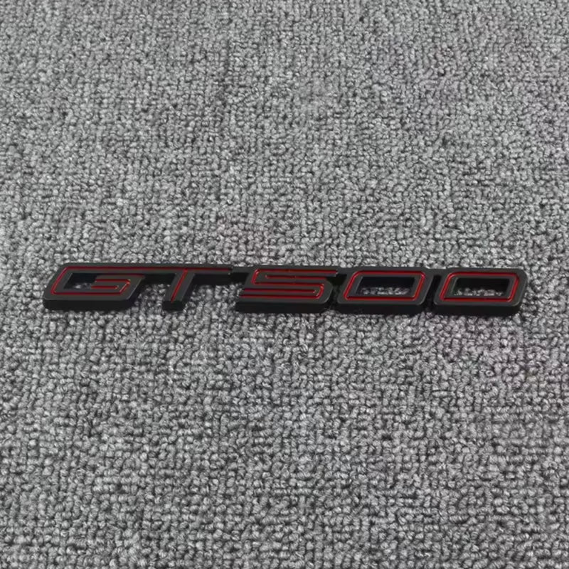3D Metal Car Sticker GT Trunk Fender Logo Decals for Ford Mustang Shelby GT GT350 GT500 Badge Emblems Parts Accessories